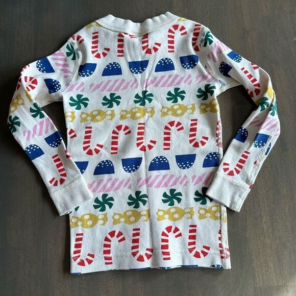 Hanna Andersson size 4 Stocking Sweets Long John Pajamas - Picture 5 of 12